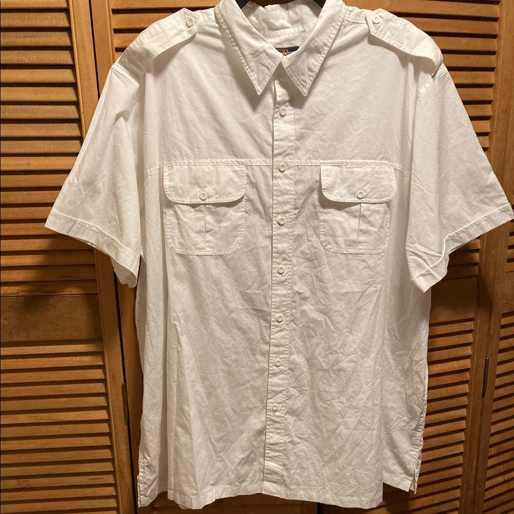 Casual Male Canyon Ridge White Shirt